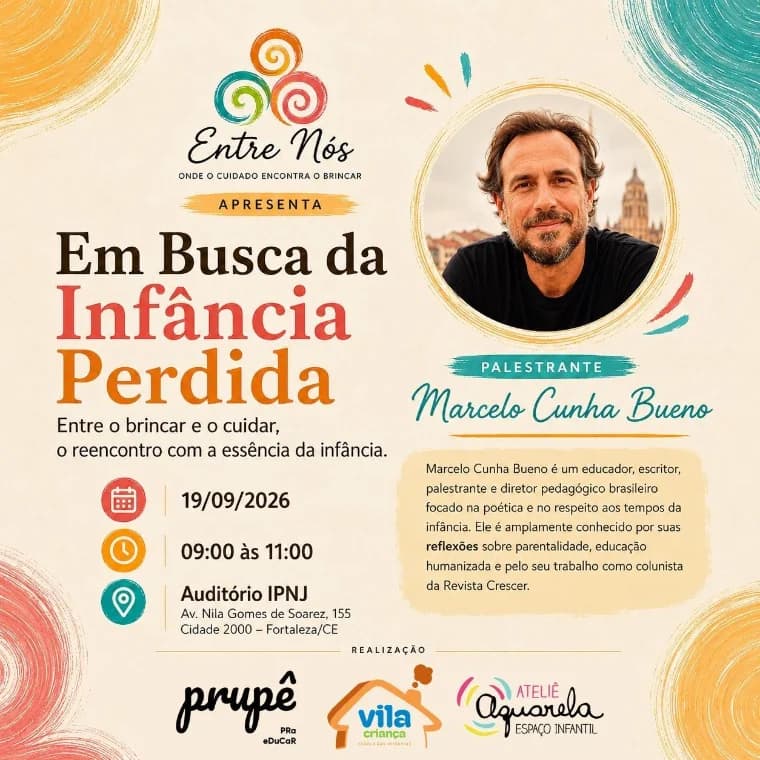 Arte do cartaz — Em busca da Infância Perdida